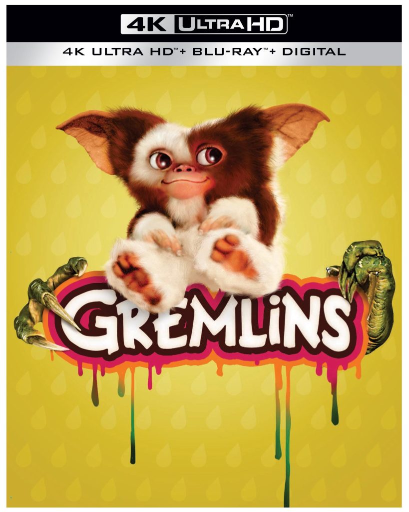 Gremlins arrives on Ultra HD Blu-ray Combo Pack and Digital on 10/1!
