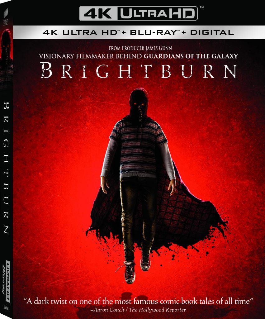 Brightburn arrives on Digital 8/6 and on 4K Ultra HD Blu-ray™ & DVD 8/20