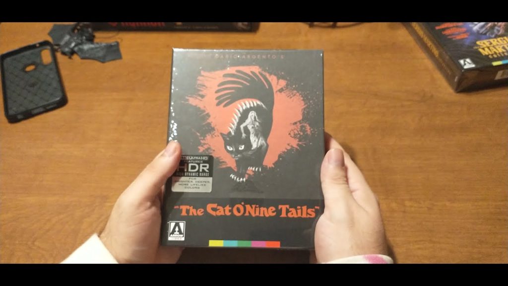 The Cat O’ Nine Tails 4K Unboxing from Arrow Video (Video)