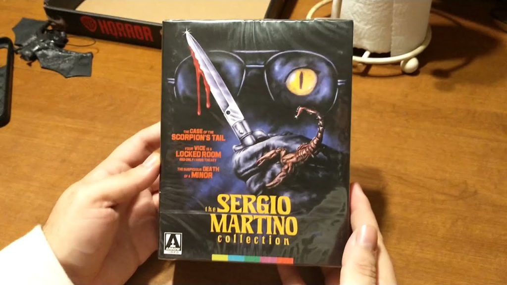 The Sergio Martino Collection Unboxing from Arrow Video (Video)