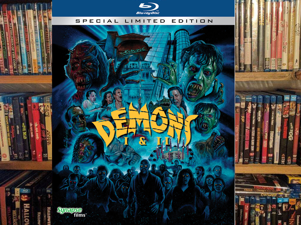 Demons (1985) & Demons 2 (1986) Synapse Blu-ray Review (Video)