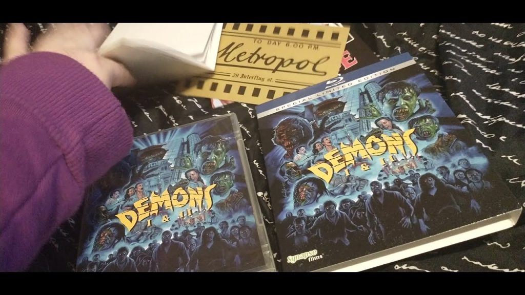 Demons 1 & 2 Special Edition Blu-ray from Synapse Unboxing (Video)