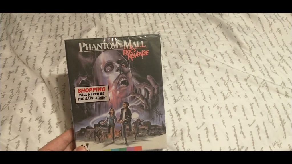 Phantom of the Mall: Eric’s Revenge Arrow Video Limit Edition Blu-ray Unboxing (Video)