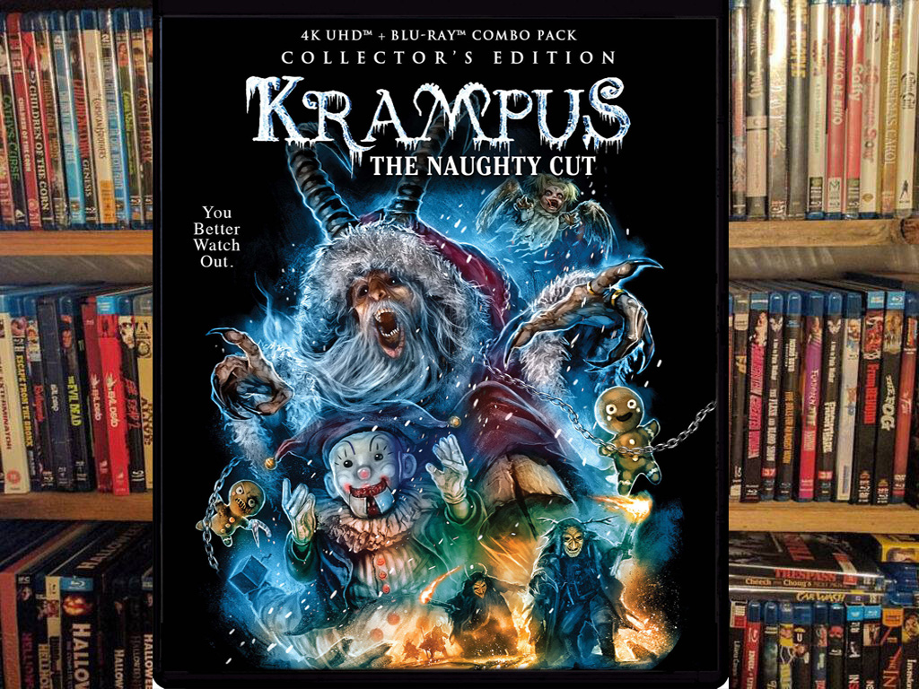 Krampus (2015) (The Naughty Cut) (Scream Factory) 4K Review (Video)