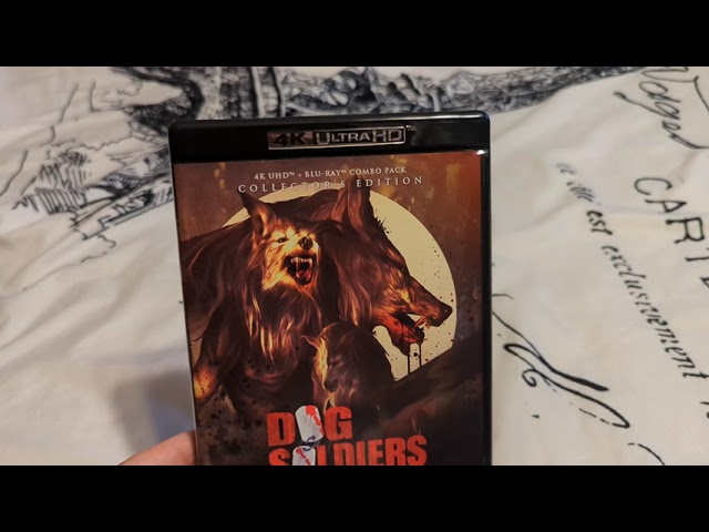 Dog Soldiers (2002) (Scream Factory) 4K Ultra HD Unboxing and Comparison to Old Release