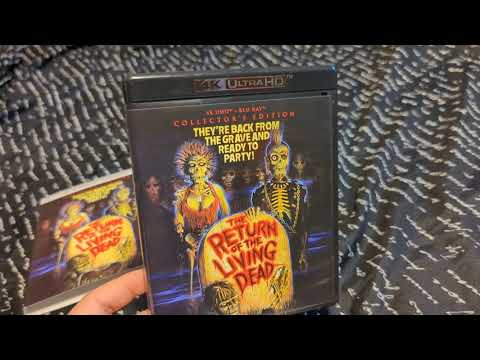 The Return of the Living Dead (1985) (Scream Factory) 4K Unboxing and Comparison to Old Release (Video)