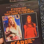 Carrie (1976) (Scream Factory) 4K Unboxing and Comparison to Old Release (Video)
