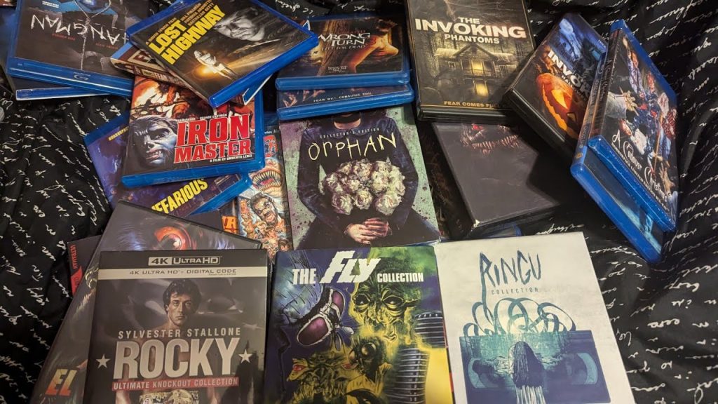 MOSTLY Horror and Cult Movie Haul (4K, Blu-ray, DVD)