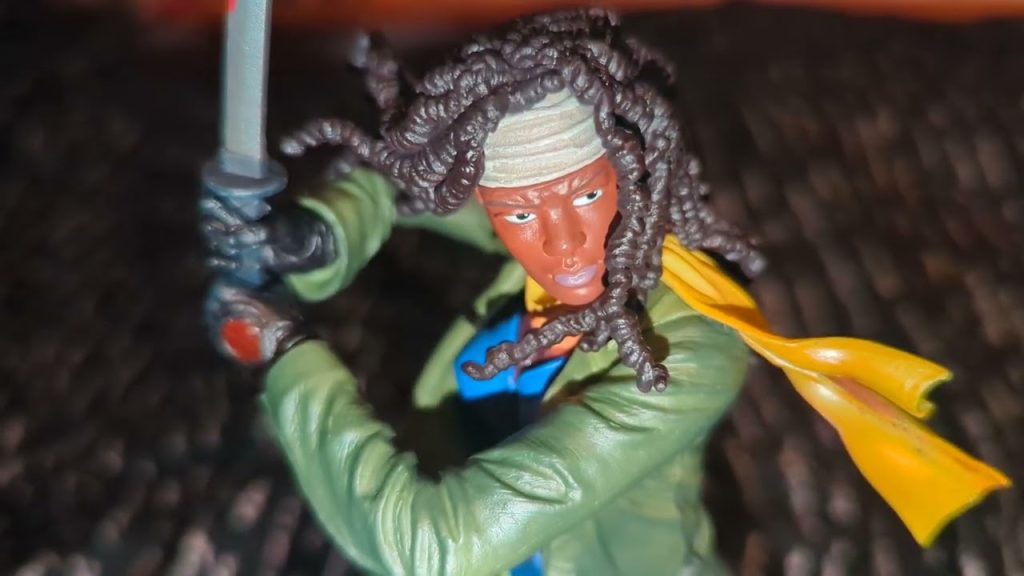 The Walking Dead Michonne Diorama from Diamond Select Toys