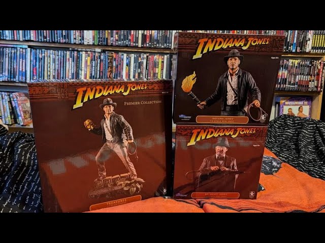 Indiana Jones Statues and Bust from Diamond Select Toys