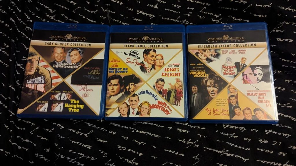 Warner Archive Collection 4 Movie Sets Unboxing