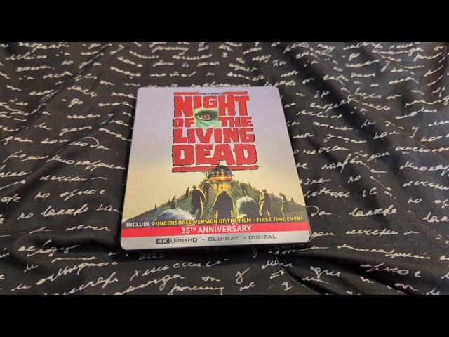 Night of the Living Dead (1990) (35th Anniversary) (Sony) 4K Ultra HD Steelbook Review