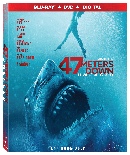 47 Meters Down: Uncaged arrives on Digital 4K Ultra HD 10/29 and on Blu-ray Combo Pack, DVD, and On Demand 11/12