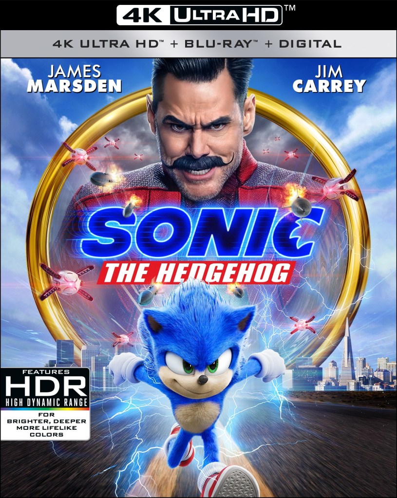 Sonic the Hedgehog (2020) (4K Ultra HD/Blu-ray Review)