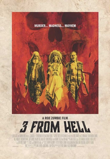 Rob Zombie’s “3 From Hell” Coming to Local Movie Theaters in Two Weeks