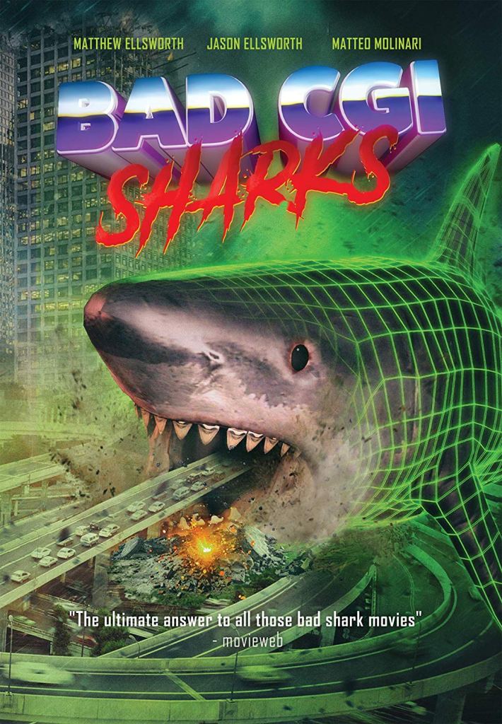 Bad CGI Sharks (2019) (DVD REVIEW)