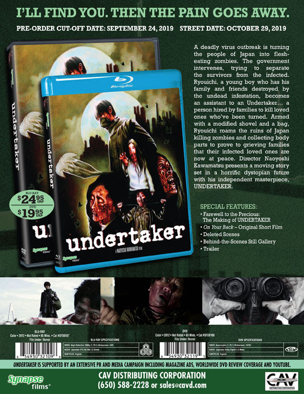 Synapse Films presents UNDERTAKER