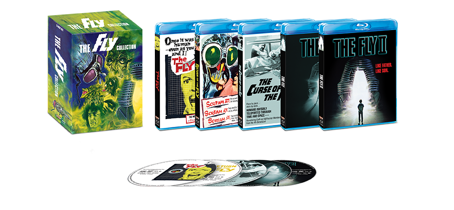 Massive ‘The Fly Collection’ 5-Film Blu-ray Set from Scream Factory December 10