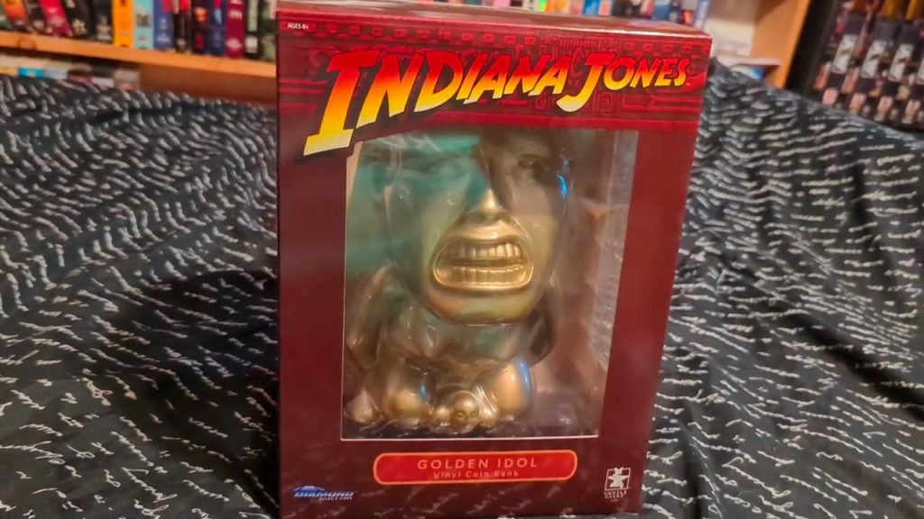 Diamond Select Indiana Jones and the Raiders of the Lost Ark Golden Idol Figural Coin Bank Unboxing