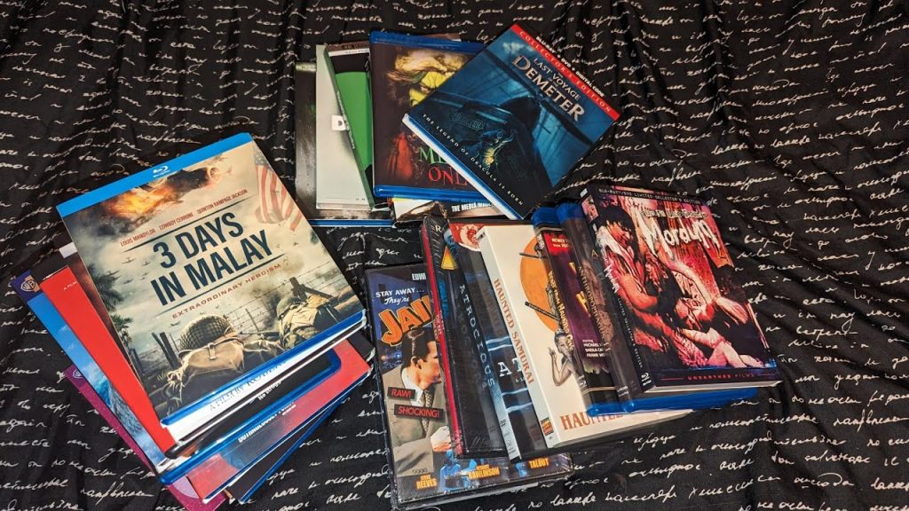 New Movie Haul October 2023! Blu-ray, 4K, DVD HORROR!