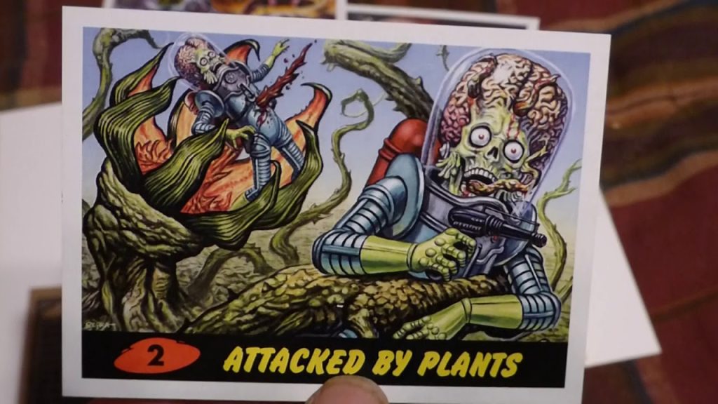 Opening Up a Mars Attacks Uprising Sample Pack (Video)