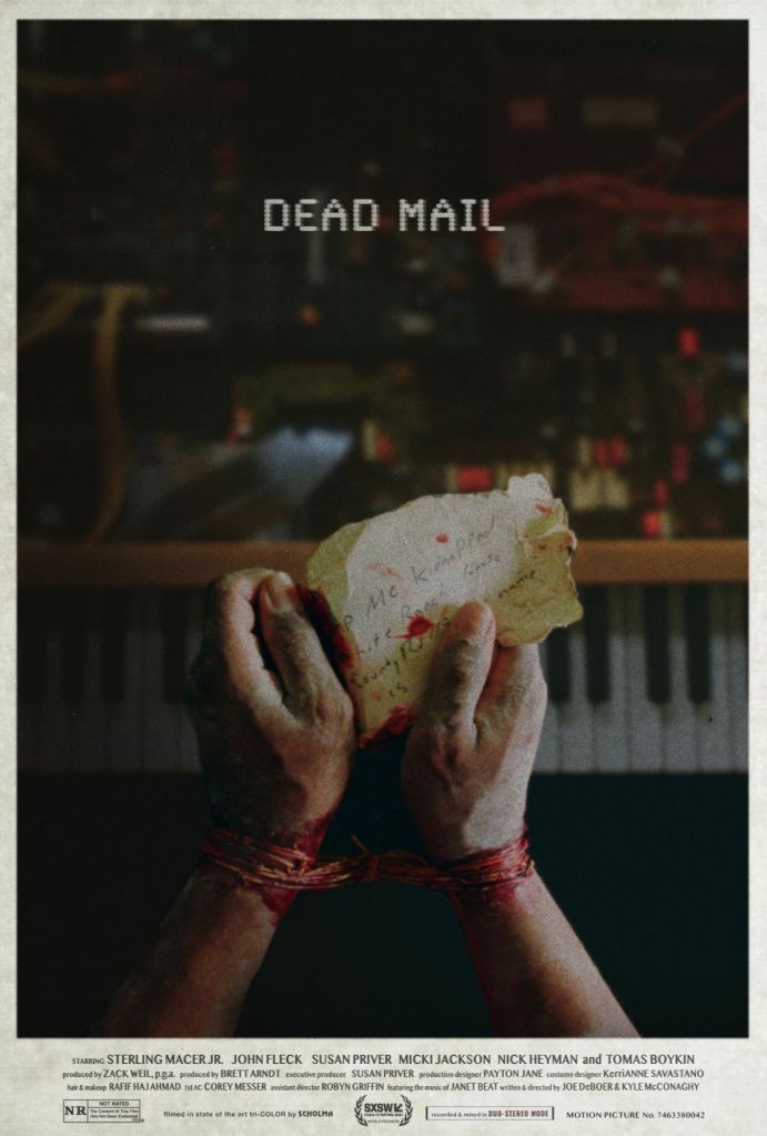 TRAILER AND KEY ART NOW FOR DEAD MAIL