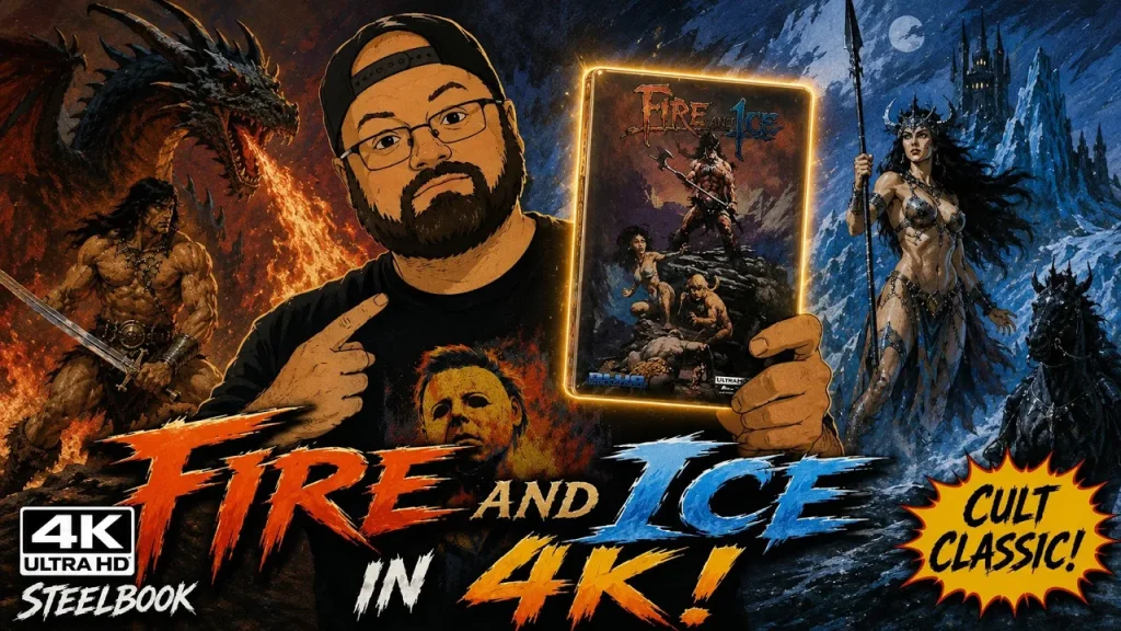 Fire and Ice (1983) (Blue Underground) 4K Steelbook Review (Video)